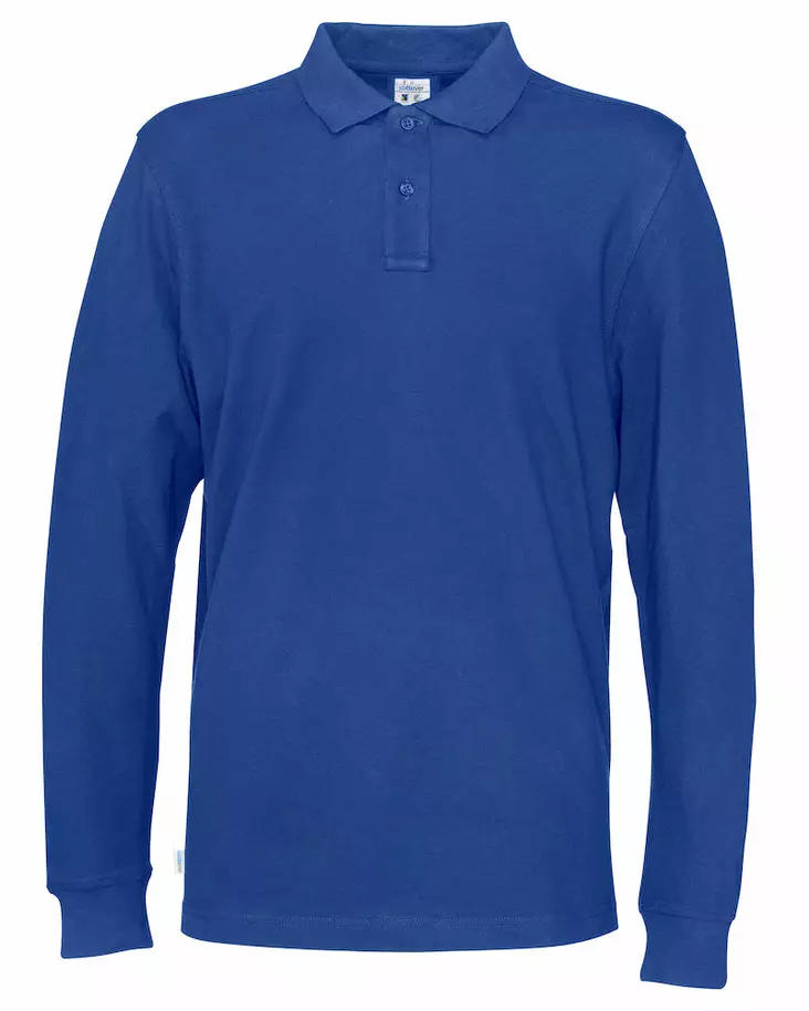 Cottover Pique Long Sleeve Man, Royal - Kaikki vapaa-ajan vaatemerkit - 141018-767 - 1