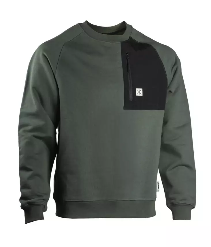 Dimex 4457+ Collegepaita Vihreä - Dimex Työpaidat - D4457 - 1