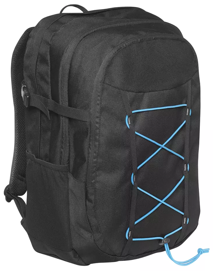 DoS Sporty Line Computer Backpack, Musta - Tekstiilit ja Laukut - 158823-397 - 1