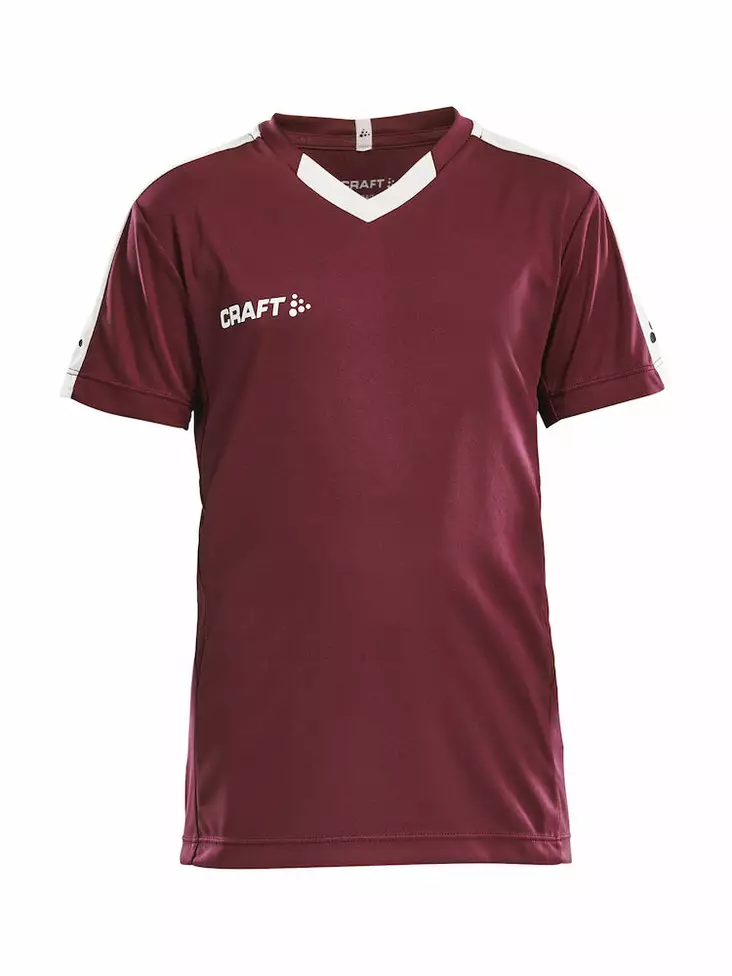 PROGRESS Jersey Contrast JR, Maroon - Craft Vaatteet - 1905583-1777 - 1