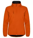 Clique Classic Softshell Jacket Women, oranssi - Clique Vaatteet - 0200915-18 - 3