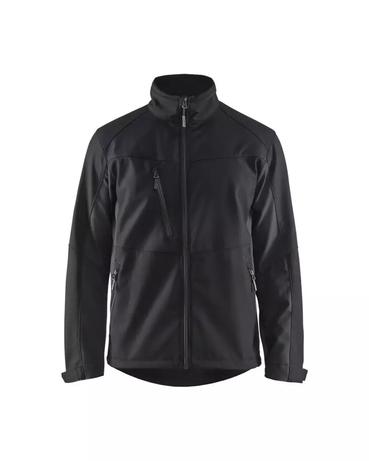 Blåkläder Softshelltakki Musta/Tumman ha - Blåkläder Työvaatteet - 495025169998 - 1