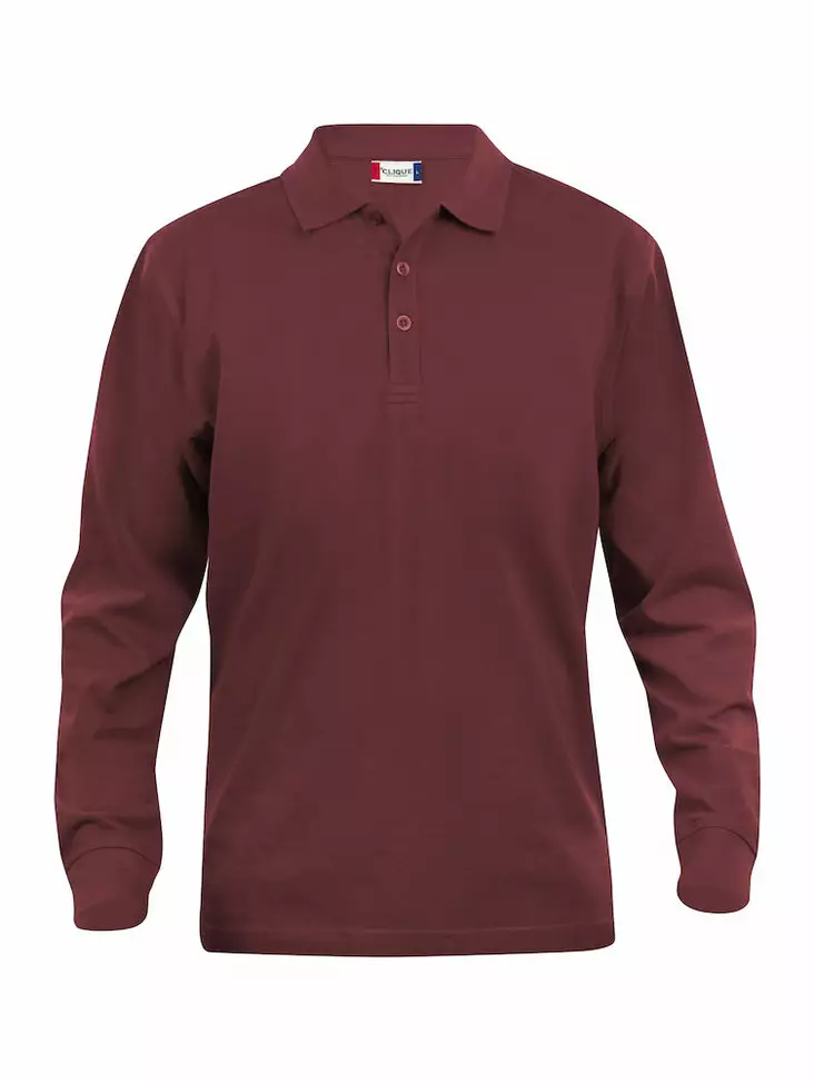 Clique Classic Lincoln L/S, viininpunain - Clique Vaatteet - 028245-38 - 1