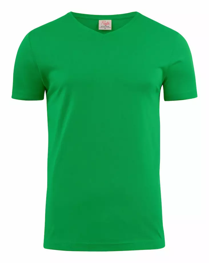 Printer Heavy V-neck, Vihreä - Kaikki vapaa-ajan vaatemerkit - 2264024-728 - 1