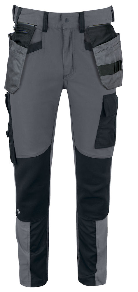 ProJob 5550 Stretch-työhousut, Harmaa - Projob Työhousut - 645550-98 - 1
