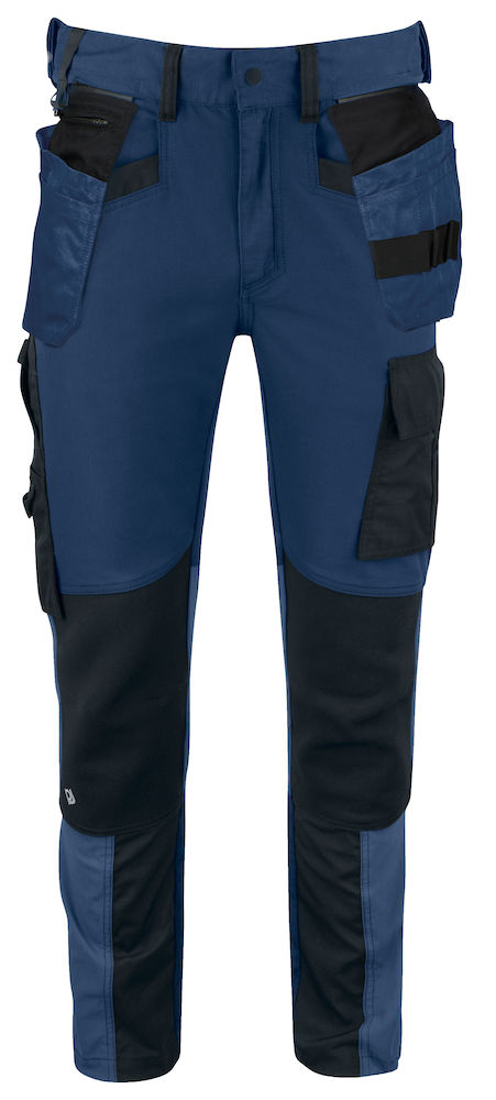 ProJob 5550 Stretch-työhousut, Tumman Si - Projob Työhousut - 645550-58 - 1