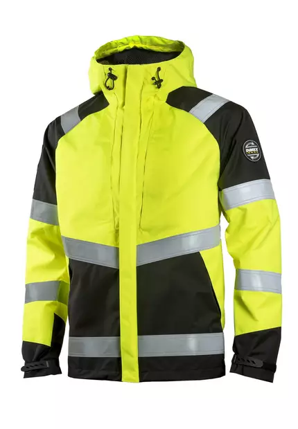 Dimex 6109 Turva Kuoritakki hv-keltainen/musta - Dimex Huomiotakit - 6109 - 1