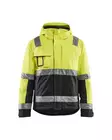 Blåkläder Highvis talvitakki Huomio kelt - Blåkläder Huomiotyövaatteet - 487019873399 - 1