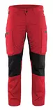 Blåkläder Naisten housut stretch Punaine - Blåkläder Työvaatteet - 715918455699 - 1