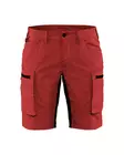 Blåkläder Naisten shortsit stretch Punai - Blåkläder Työvaatteet - 714918455699 - 1