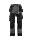 Blåkläder X1500 riipputaskuhousut Harmaa - Blåkläder Työvaatteet - 150013709499 - 1