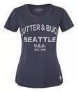 C&B Pacific City Tee Ladies, Denim Melan - Cutter & Buck Vaatteet - 353401-569 - 1