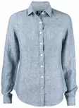 C&B Summerland Linen Shirt Ladies, Denim - Cutter & Buck Vaatteet - 352409-569 - 1