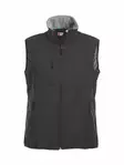 Clique Basic Softshell Vest Ladies, must - Clique Vaatteet - 020916-99 - 1