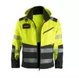 Dimex 6099 Turva Softshelltakki hv-keltainen/musta - Dimex Huomiotakit - 6099 - 3
