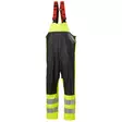 HH Alna 2.0 Rain Bib, 369 Yellow/Ebony - Helly Hansen Huomiosadeasut - 70596-369 - 1