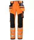 HH Icu Const Pant LK2, Oranssi/Musta - Helly Hansen Huomiohousut - 77472-269 - 1