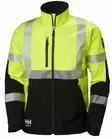 HH Icu Softsh Jacket, Kelta/Musta - Helly Hansen Huomiotakit - 74272-369 - 1