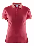 Noble Polo Pique Shirt W, Russian Rose/P - Craft Vaatteet - 1905074-2469 - 1