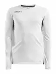 Pro Control Impact LS Tee M, WHITE-BLACK - Craft Vaatteet - 1908231-900999 - 1