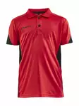Pro Control Impact Polo Jr, BRIGHT RED-B - Craft Vaatteet - 1908227-430999 - 1