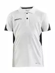 Pro Control Impact Polo Jr, WHITE-BLACK - Craft Vaatteet - 1908227-900999 - 1