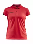 Pro Control Impact Polo W, BRIGHT RED-BL - Craft Vaatteet - 1908226-430999 - 1