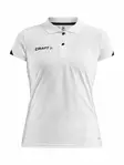 Pro Control Impact Polo W, WHITE-BLACK - Craft Vaatteet - 1908226-900999 - 1