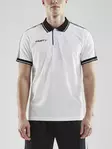 Pro Control Poloshirt M, White/Black - Craft Vaatteet - 1906734-900999 - 1