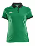 Pro Control Poloshirt W, Team Green/Blac - Craft Vaatteet - 1906735-651999 - 1