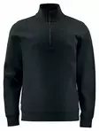 ProJob 2128 Half-zip Collegepaita, Musta - Projob Työpaidat - 642128-99 - 1