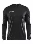 Squad Jersey Solid LS M, Black - Craft Vaatteet - 1906884-9999 - 1