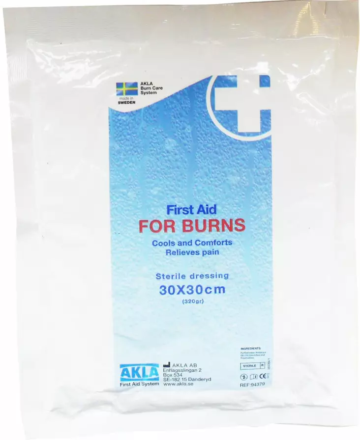 Akla 94379 Palovammasidetaitos FOR BURNS - Ensiaputuotteet - 94379 - 1