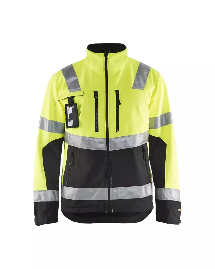 Blåkläder Highvis softshelltakki Huomio - Blåkläder Huomiotyövaatteet - 490025173399 - 1
