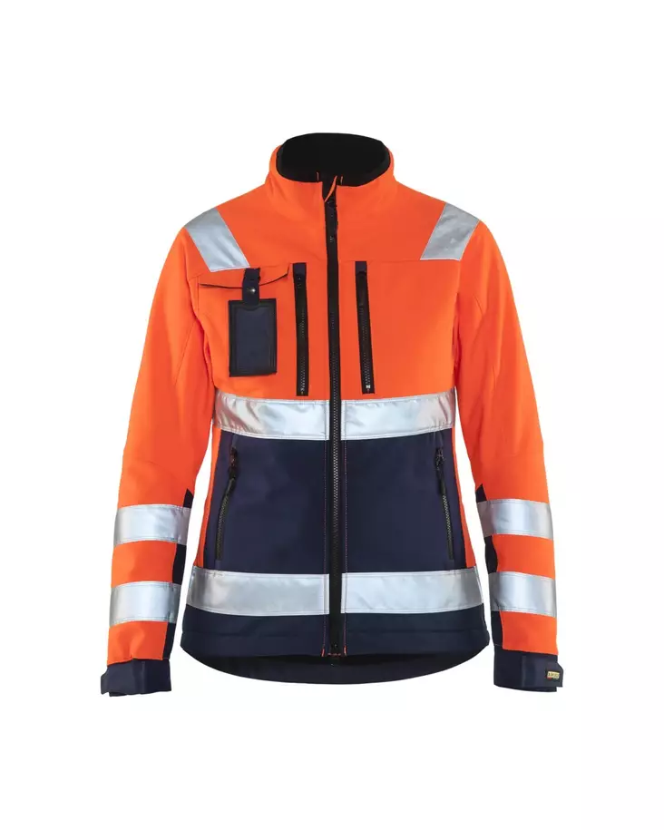 Blåkläder Naisten highvis softshelltakki - Blåkläder Huomiotyövaatteet - 490225175389 - 1