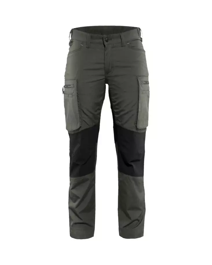 Blåkläder Naisten housut stretch Army gr - Blåkläder Työvaatteet - 715918454699 - 1