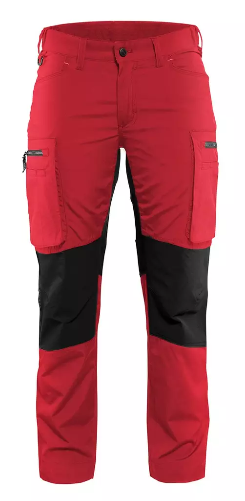 Blåkläder Naisten housut stretch Punaine - Blåkläder Työvaatteet - 715918455699 - 1