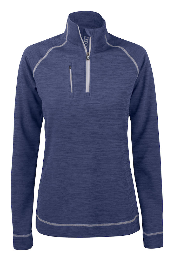 C&B Chambers Half Zip Ladies, Meleerattu - Cutter & Buck Vaatteet - 358413-569 - 1