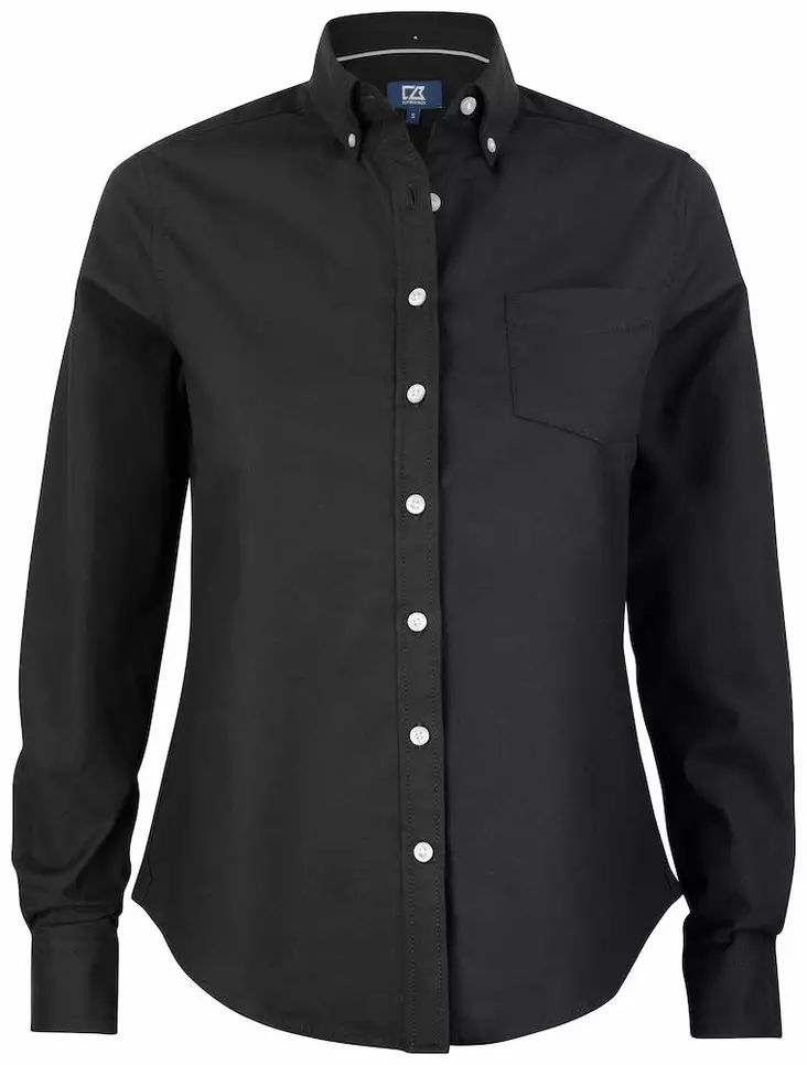 C&B Hansville Shirt Ladies, Black - Cutter & Buck Vaatteet - 352407-99 - 1