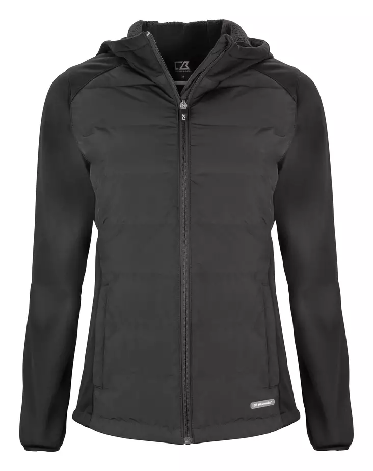C&B Oak Harbor Jacket Ladies, Black - Cutter & Buck Vaatteet - 351453-99 - 1