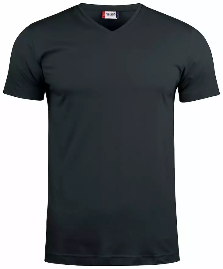 Clique Basic-T V-neck, musta - Clique Vaatteet - 029035-99 - 1