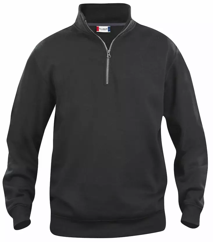 Clique Basic Half Zip, musta - Clique Vaatteet - 021033-99 - 1