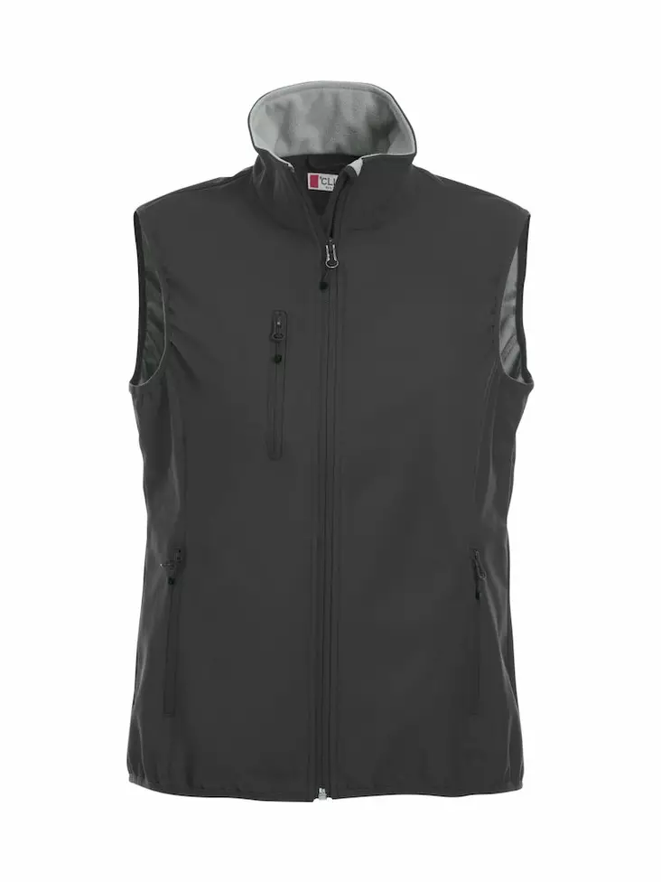 Clique Basic Softshell Vest Ladies, must - Clique Vaatteet - 020916-99 - 1