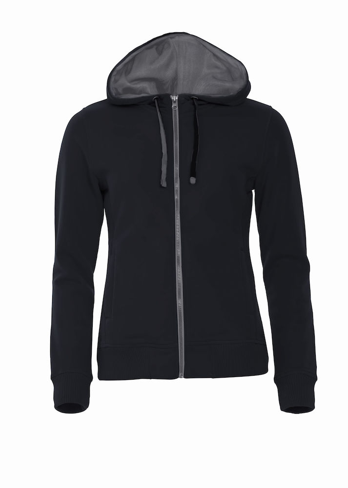Clique Classic Hoody Full Zip Ladies, mu - Clique Vaatteet - 021045-99 - 1