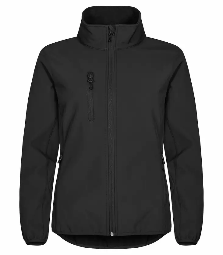 Clique Naisten Classic Softshell Jacket Musta - Clique Vaatteet - 0200915-99 - 1