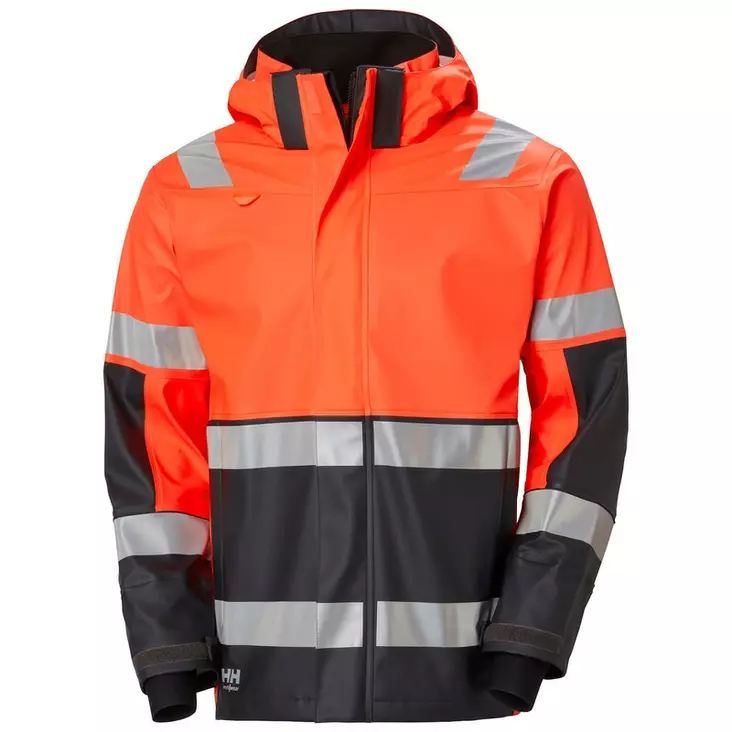 HH Alna 2.0 Rain Jacket, 269 Orange/Ebon - Helly Hansen Huomiosadeasut - 70295-269 - 1