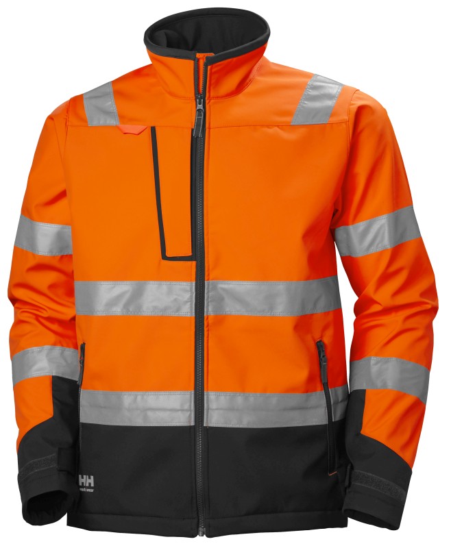 HH Alna 2.0 Softshell Jacket, Oranssi/Mu - Helly Hansen Huomiotakit - 74095-269 - 1