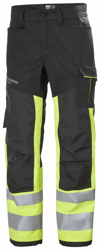 HH Alna 2.0 Work Pant LK1, Keltainen/Mus - Helly Hansen Huomiohousut - 77420-369 - 1