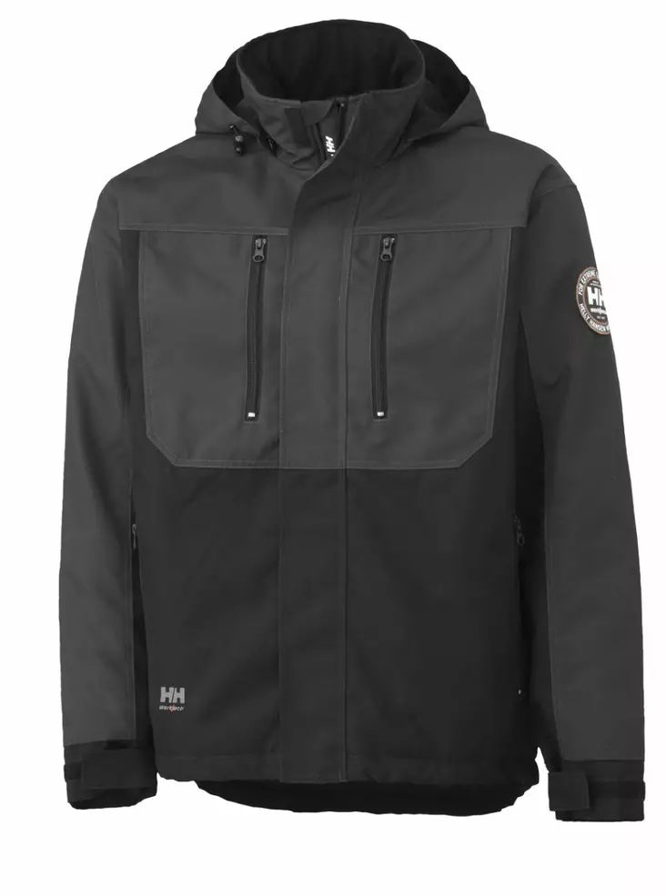 HH Berg Jacket, Musta/T.Harmaa - Helly Hansen Työtakit - 76201-979 - 1