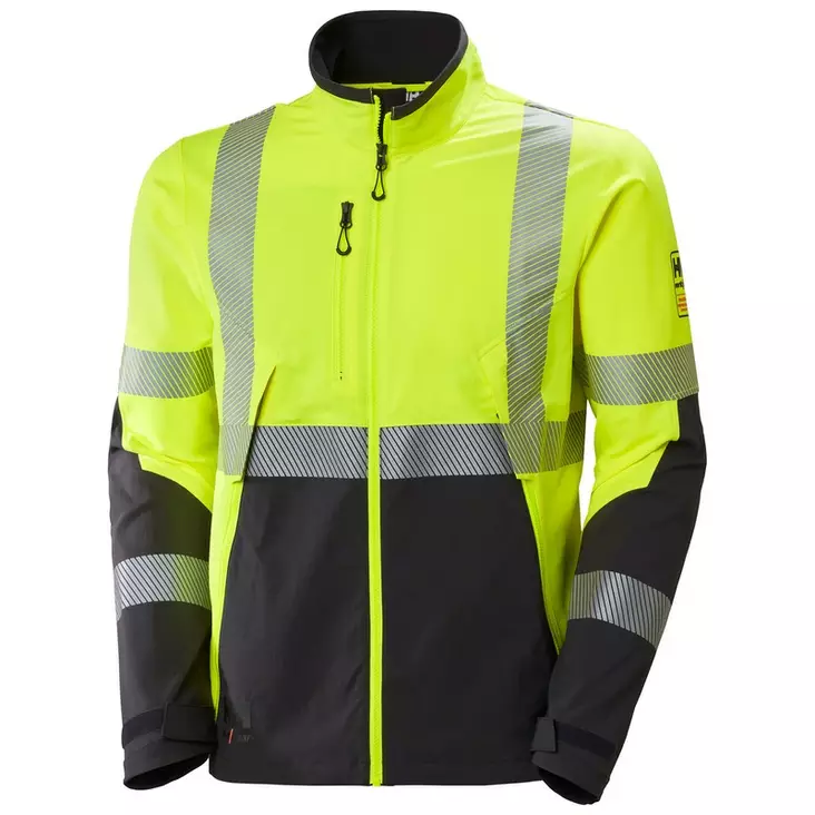 HH Icu Brz Jacket, 369 Yellow/Ebony - Helly Hansen Huomiotakit - 77203-369 - 1